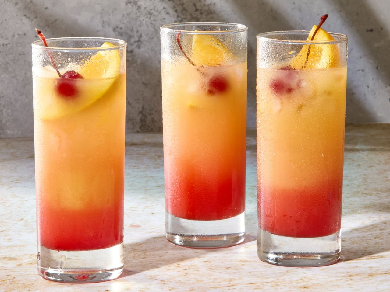 Best Cocktail Recipes for Valentine’s Day - Tequila Sunrise