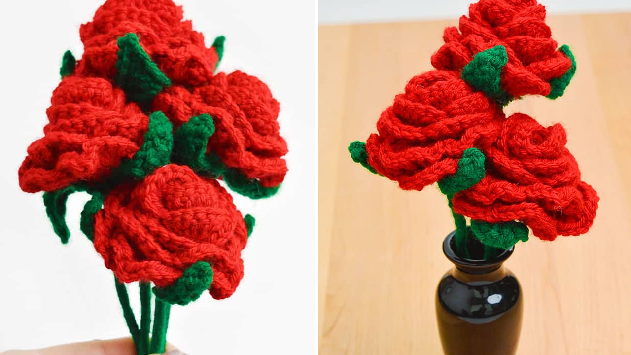 Crochet Roses