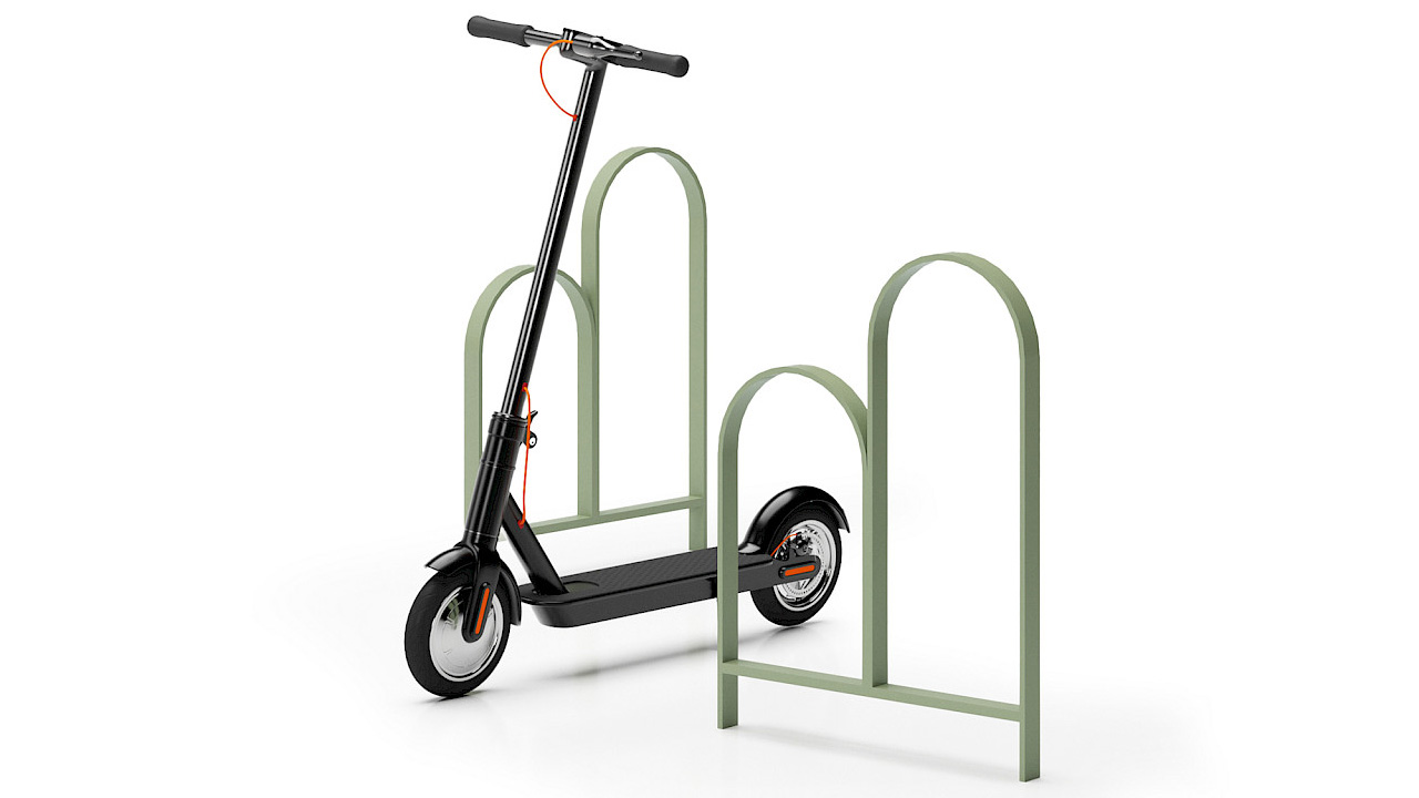 Draken Bike Rack Design by 02landskap for Nola Furniture