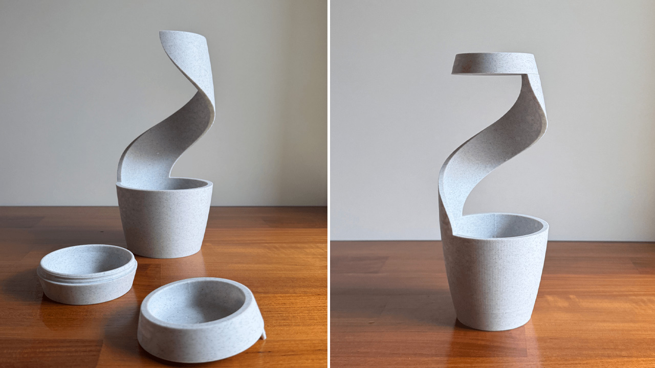 Eve 3D Printed Desk Vase and Planter