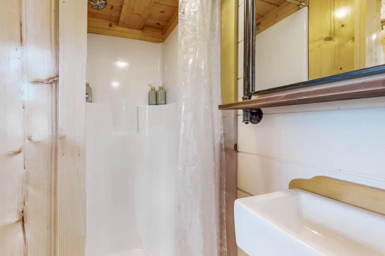 Evergreen Tiny House Bathroom- 1