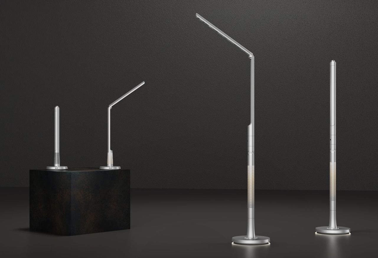 Firmament I Table and Floor Lamps by Zuilin Zeng