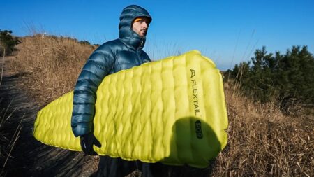 Flextail Brings World's Lightest Self-Inflating Sleeping Pad