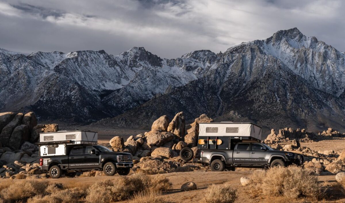 CampOut Slide-In Truck Camper Features Modular Interior Design