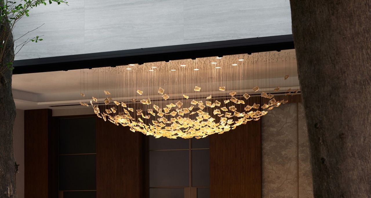 Goldrify Chandelier by Vittawat Archanainant