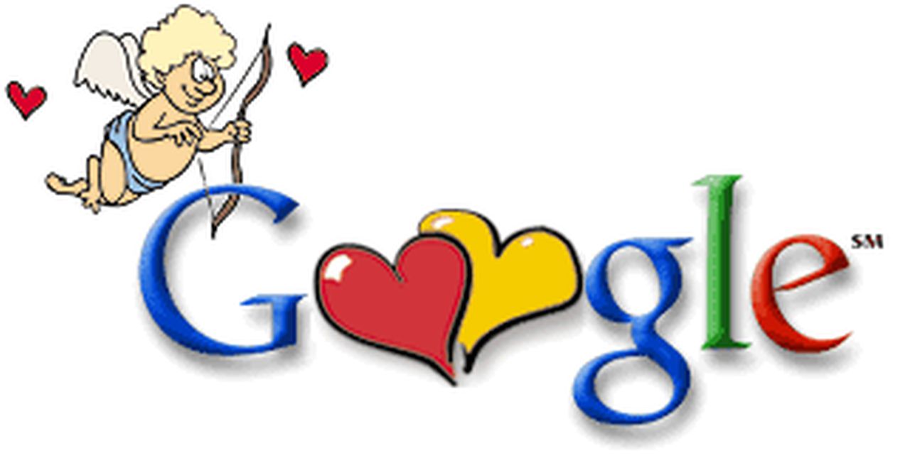 Google Doodle Valentine's Day 2000