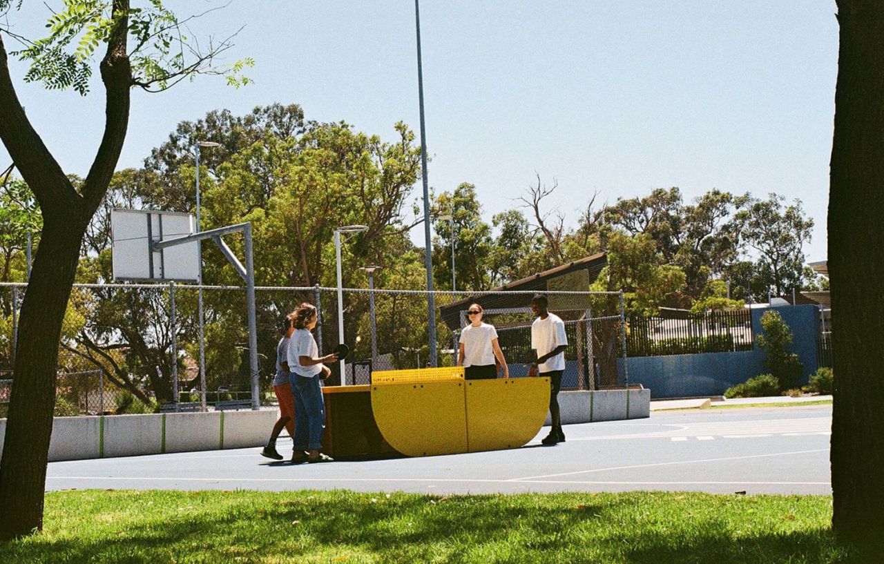 HEROair Aluminum Outdoor Table Tennis by POPP