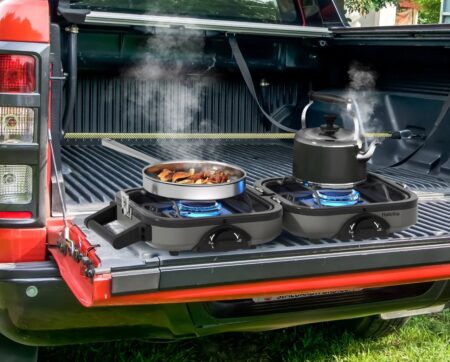 Habitio 2-Burner Camping Stove Foldable is 30 Percent off on Amazon