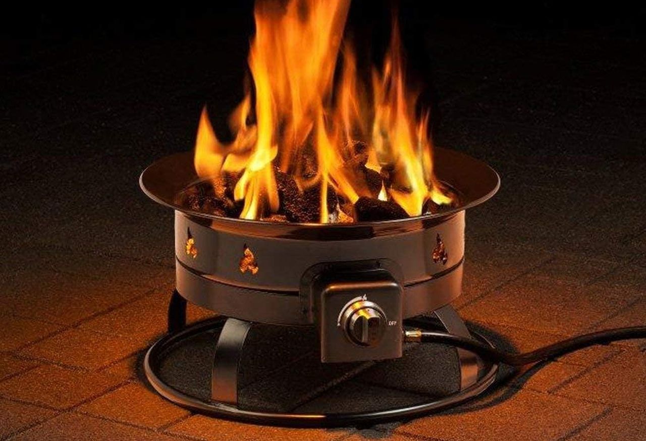 Heininger 5995 Portable Propane Fire Pit