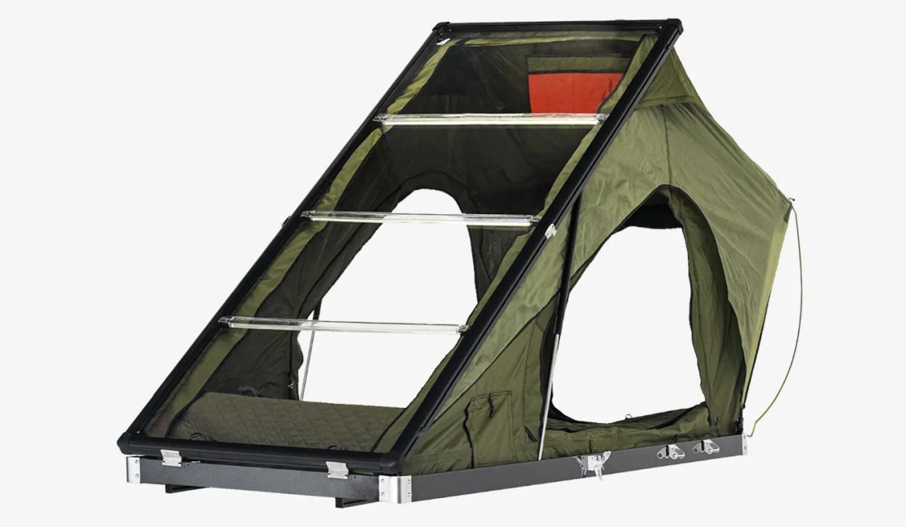 Inspired Overland Launches Rooftop Tent with Transparent Roof for Stargazing