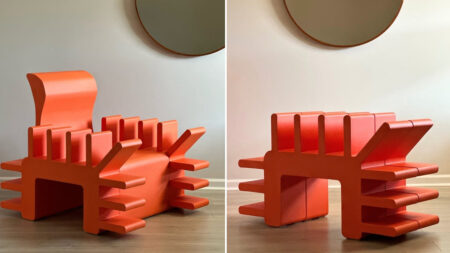 Jangminsu -Book Monster_Chair and Bookshelf