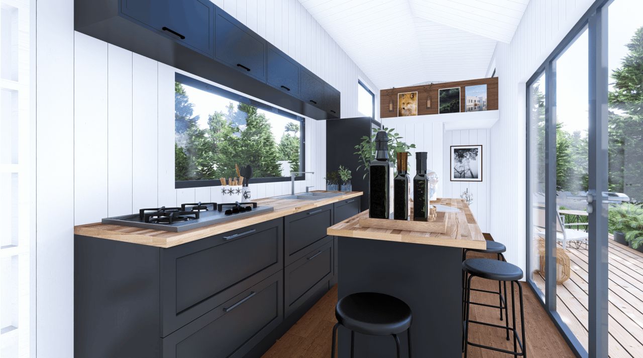 Kafka Tiny House- Kitchen