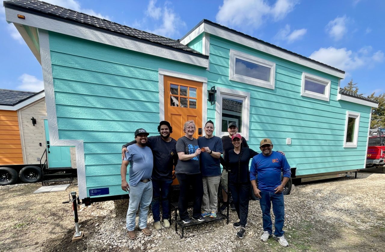 Lady Bird tiny house on wheels