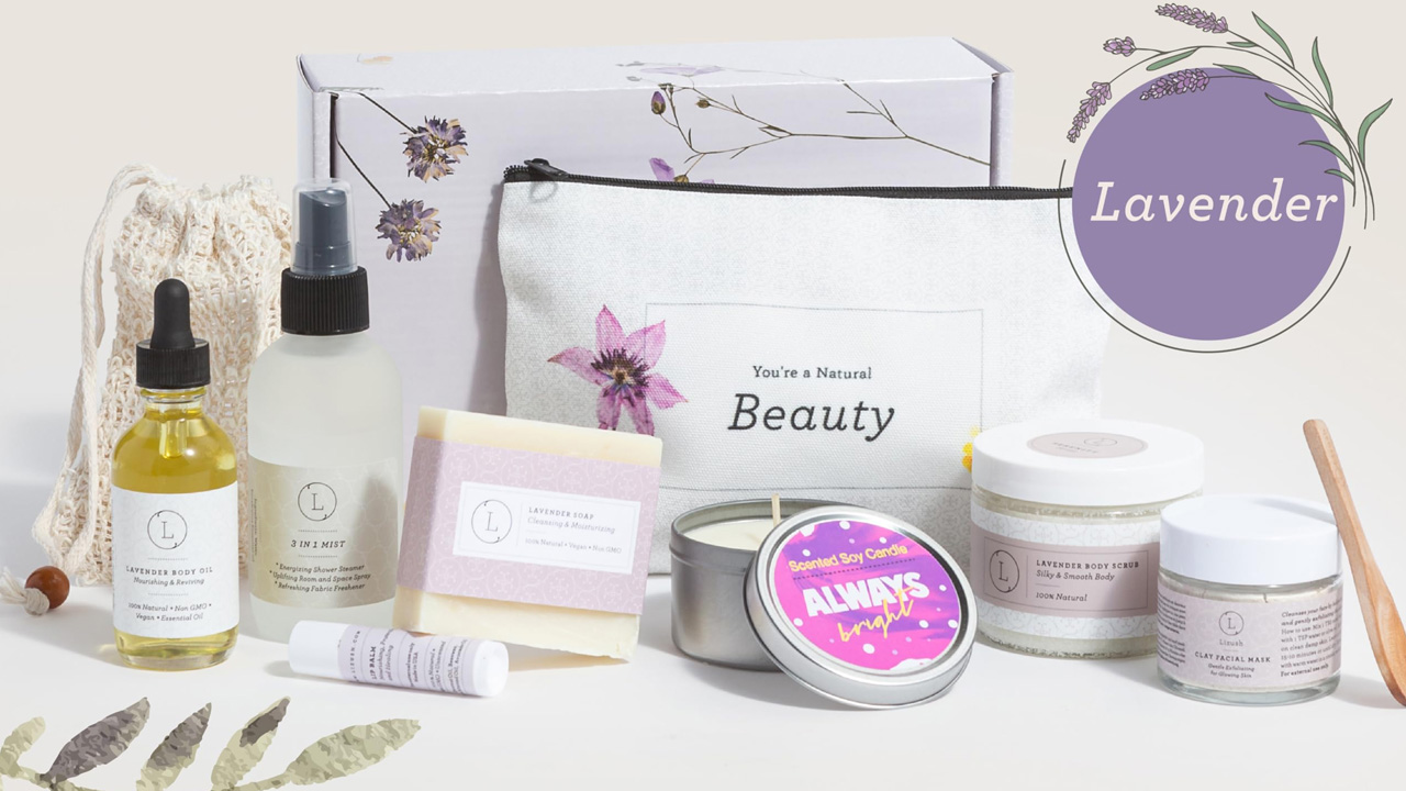 Luxury Lavender Spa Gift set