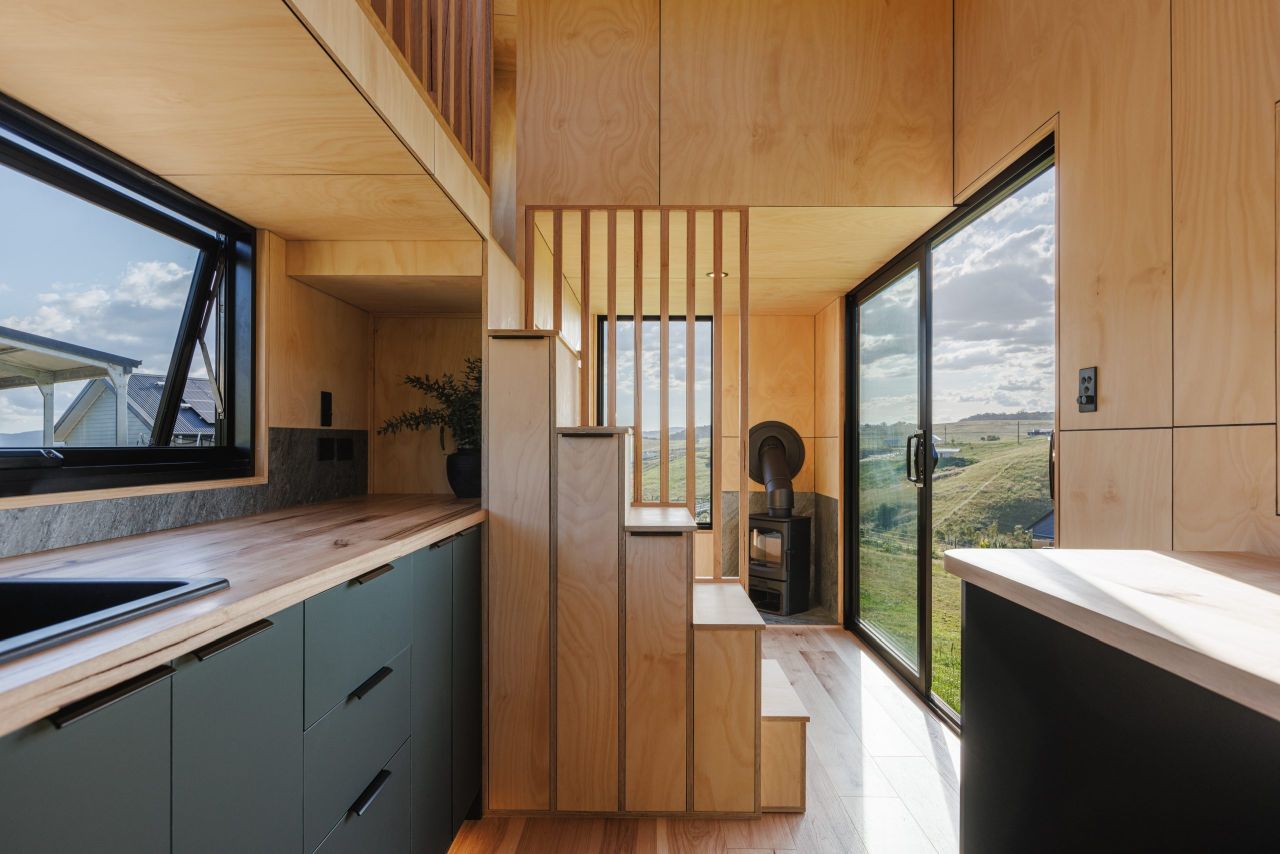 Marrangaroo tiny house - interior