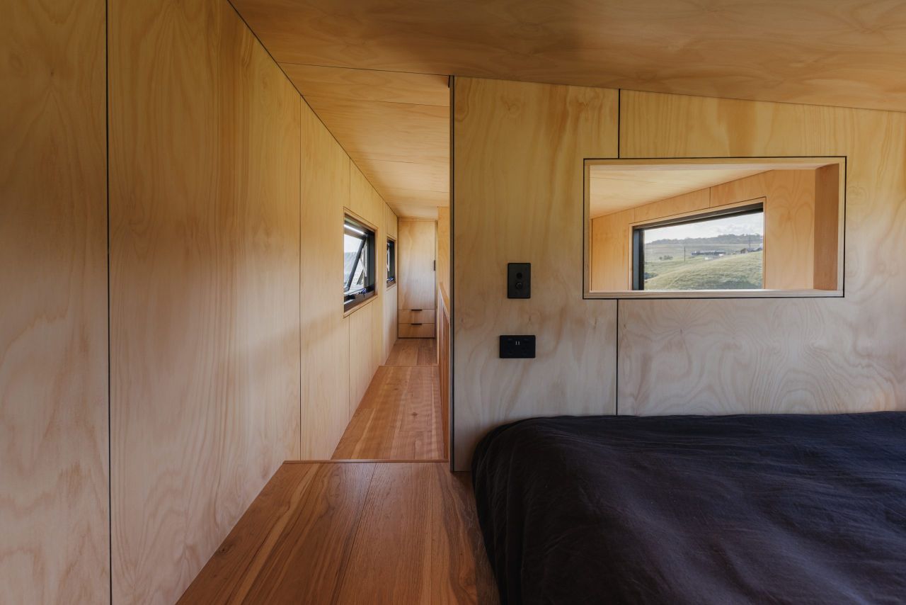 Marrangaroo tiny house - loft bedroom 1