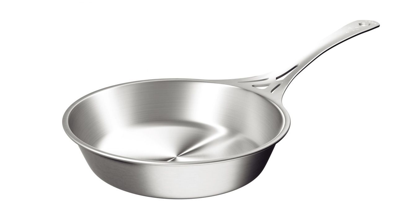 Noni 21cm Solidteknics Stainless Steel Frypan - 1