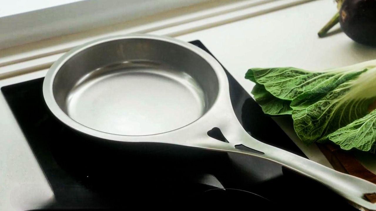 Noni 21cm Solidteknics Stainless Steel Frypan - 3