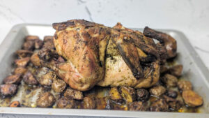 Oven-Roasted Chicken and Potatoes (2)