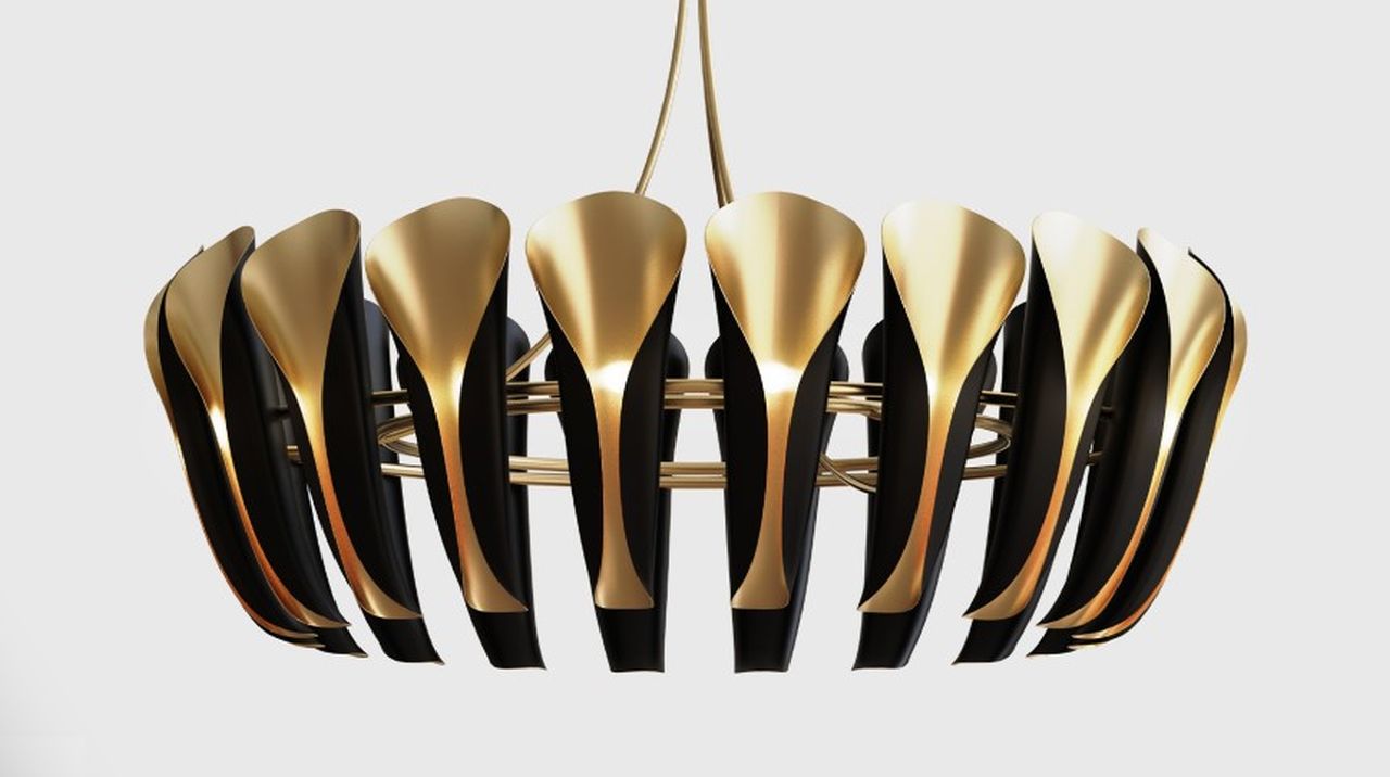 Pearl Chandelier by Waxy Design Studio