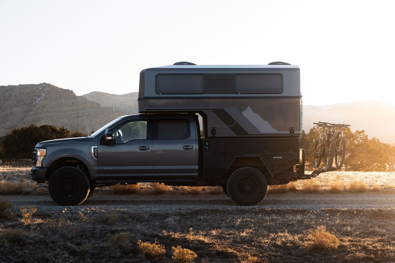 Supertramp Launches Flagship HT Truck Camper - side look