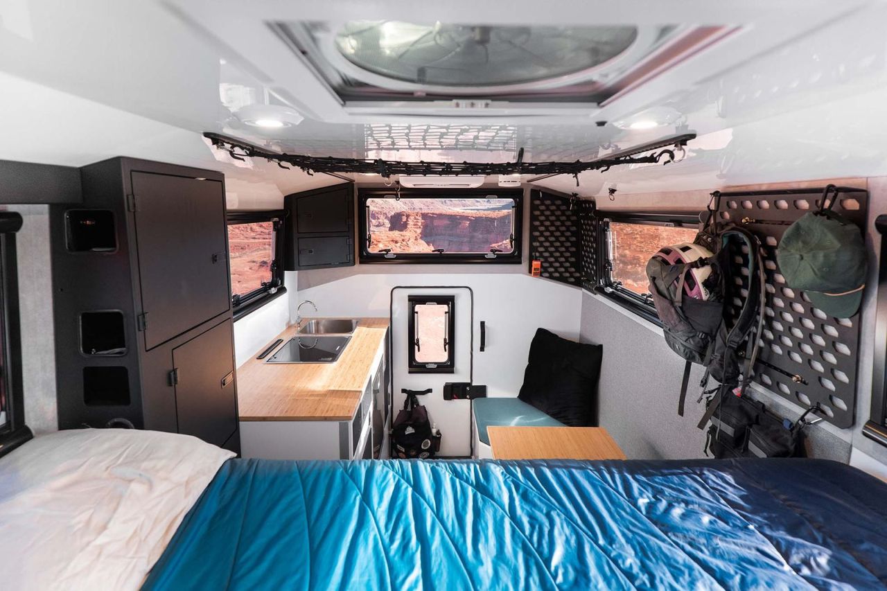 Supertramp Launches Flagship HT Truck Camper - interior design