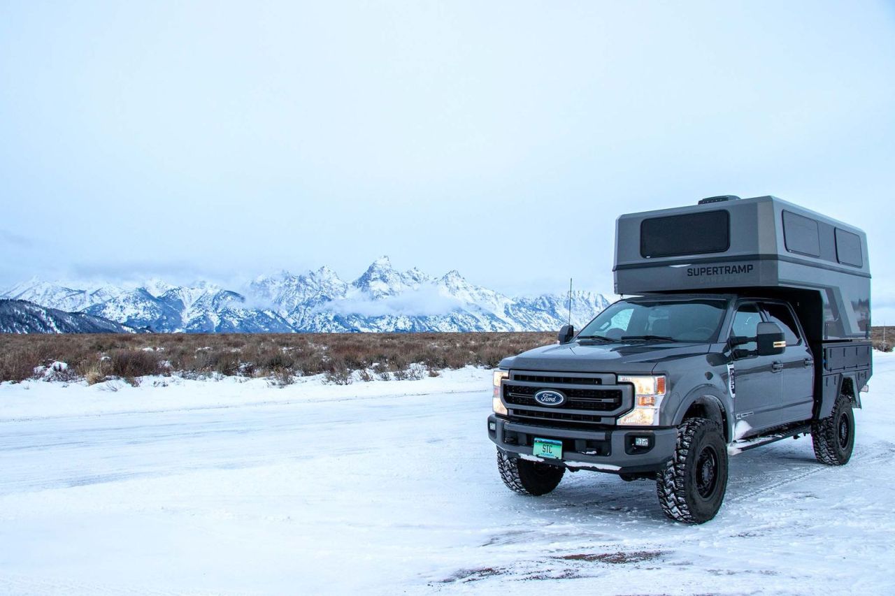 Supertramp Launches Flagship HT Truck Camper - suitable for winter trips