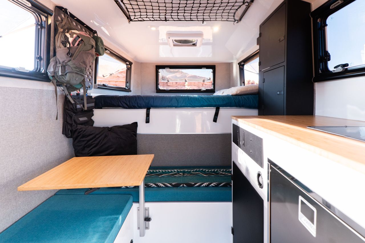 Supertramp Launches Flagship HT Truck Camper - full of storage