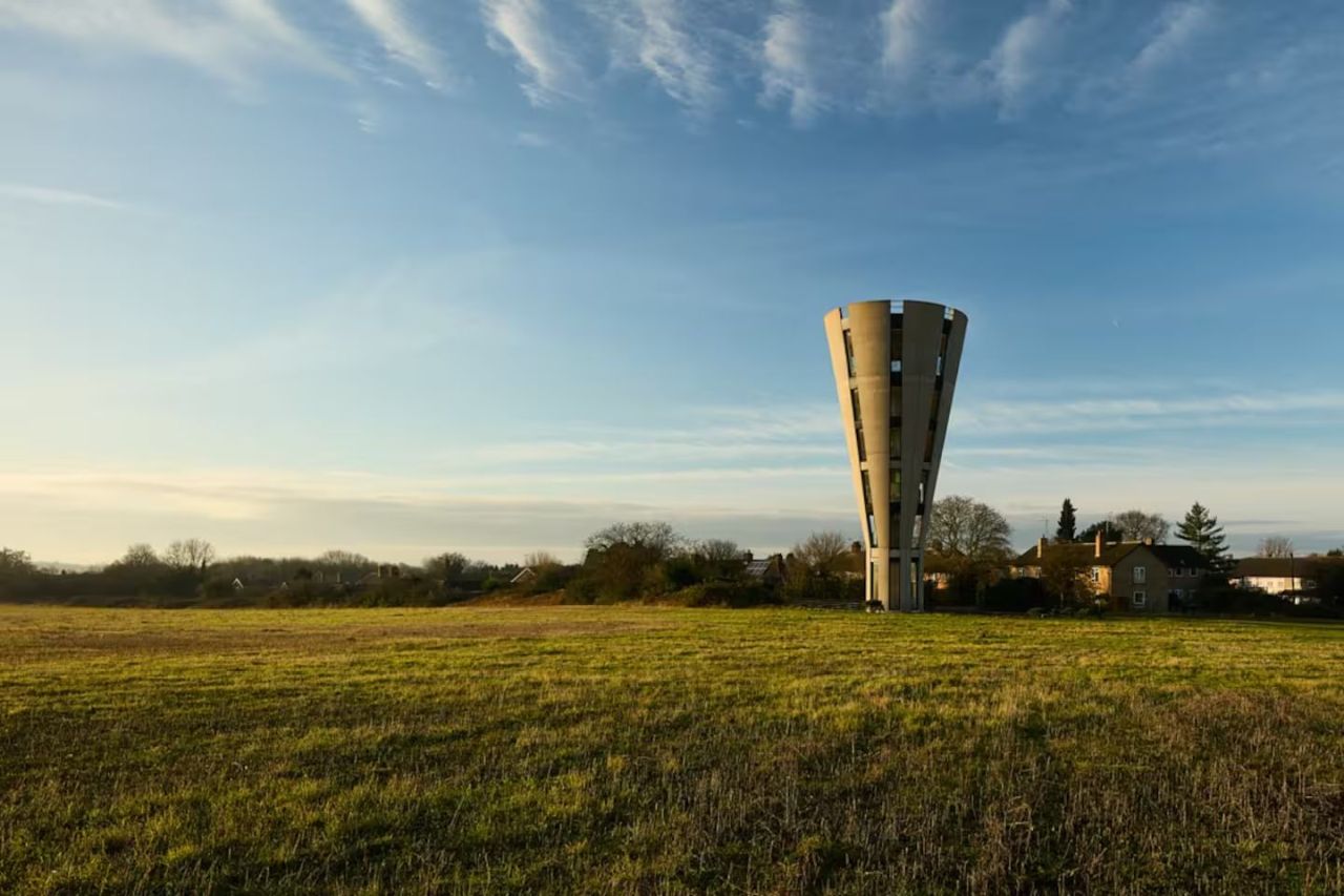 Tonwell Tower Water tank Converted Into Unique Airbnb Rental