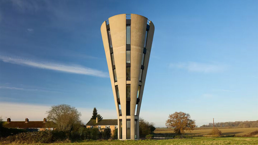 Tonwell Tower Water tank Converted Into Unique Airbnb Rental