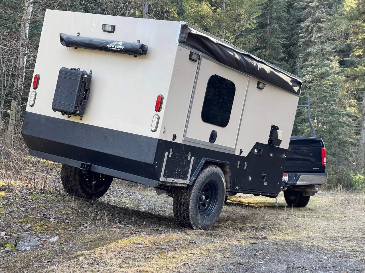 Ursus King Den Camper Trailer With King-Size Bed and Bunk Accommodates a Small Family