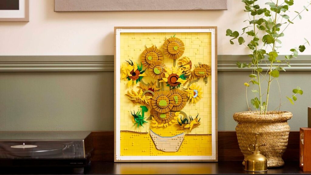 Vincent Van Gogh’s Sunflowers Get LEGO Makeover