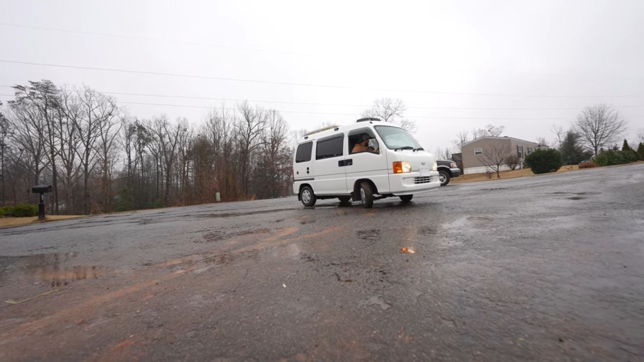 YouTuber Turns 1999 Subaru Van Into Rugged Off-Grid, Mobile Home