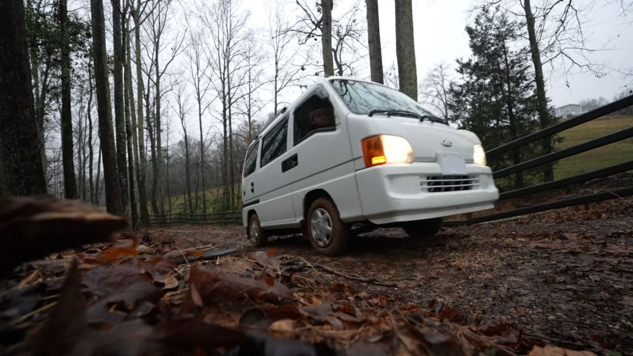 YouTuber Turns 1999 Subaru Van Into Rugged Off-Grid, Mobile Home