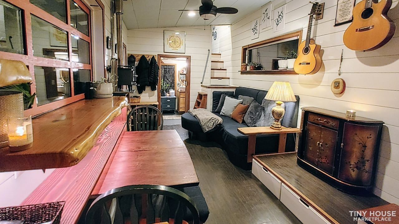 $165k tiny house- living area