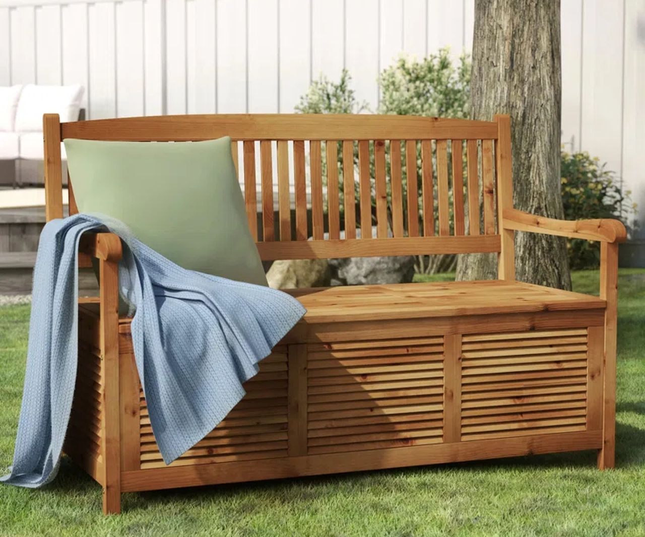 Acacia Outdoor Bench