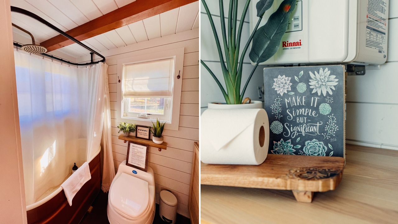 Bathroom of Ginger Tiny House -1