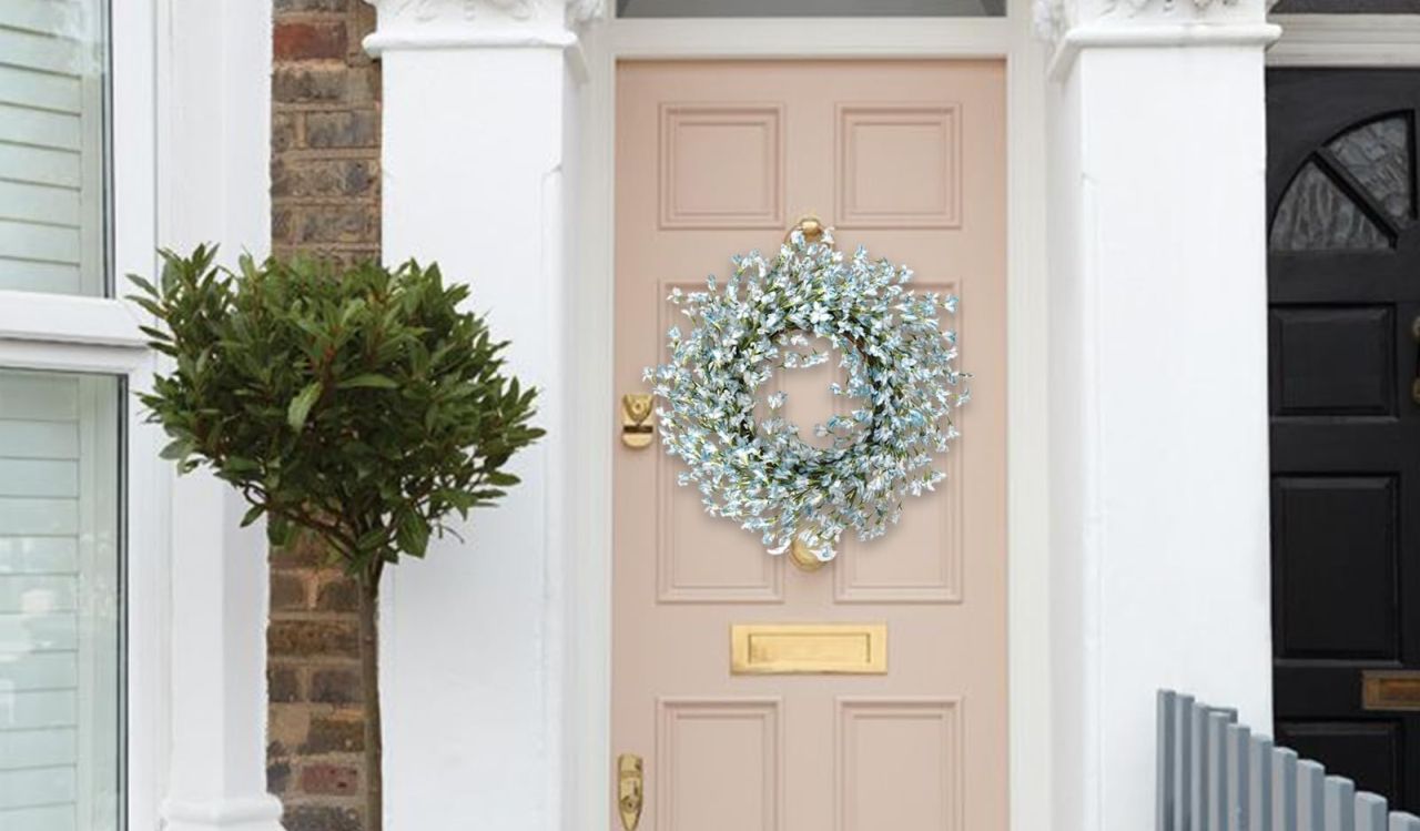 Bibelot Spring Wreath for Front Door