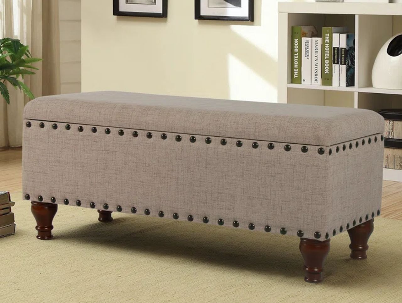 Collantes Upholstered Storage Bench