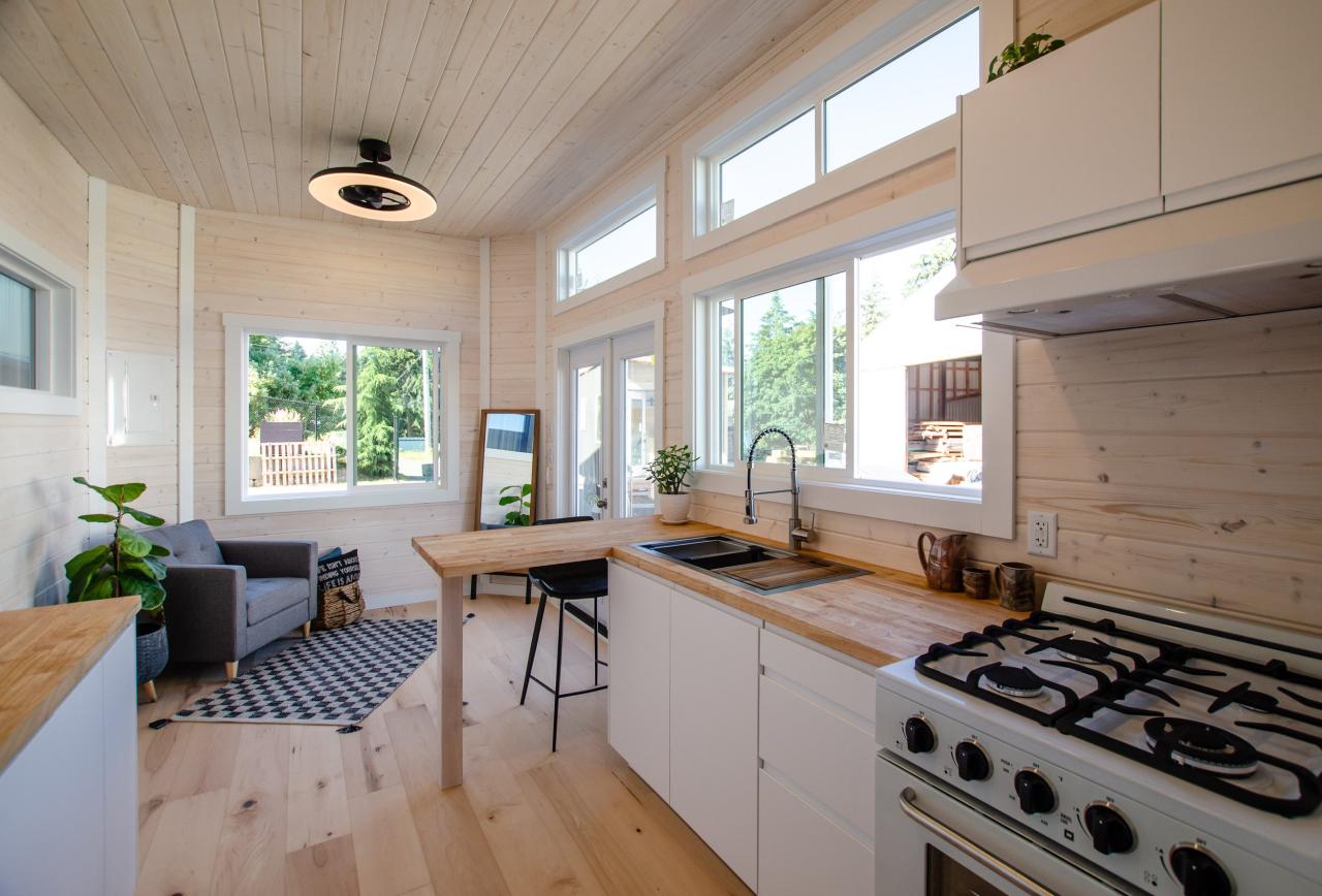 Dove tiny home on wheels