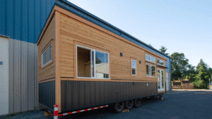 Dove tiny home on wheels