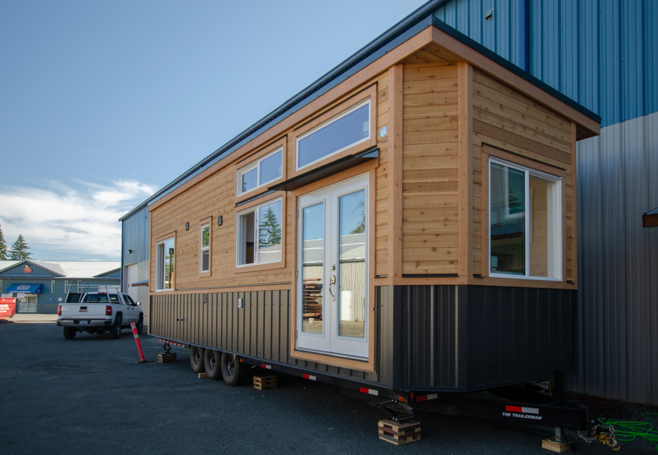 Dove tiny home on wheels