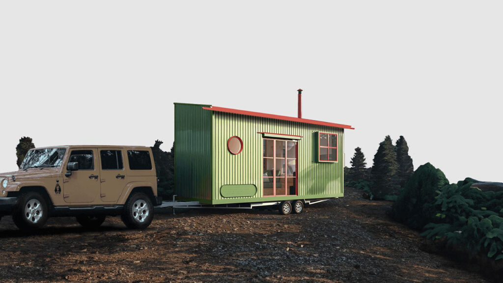 Dwellii Prefab Tiny House on Wheels in Europe