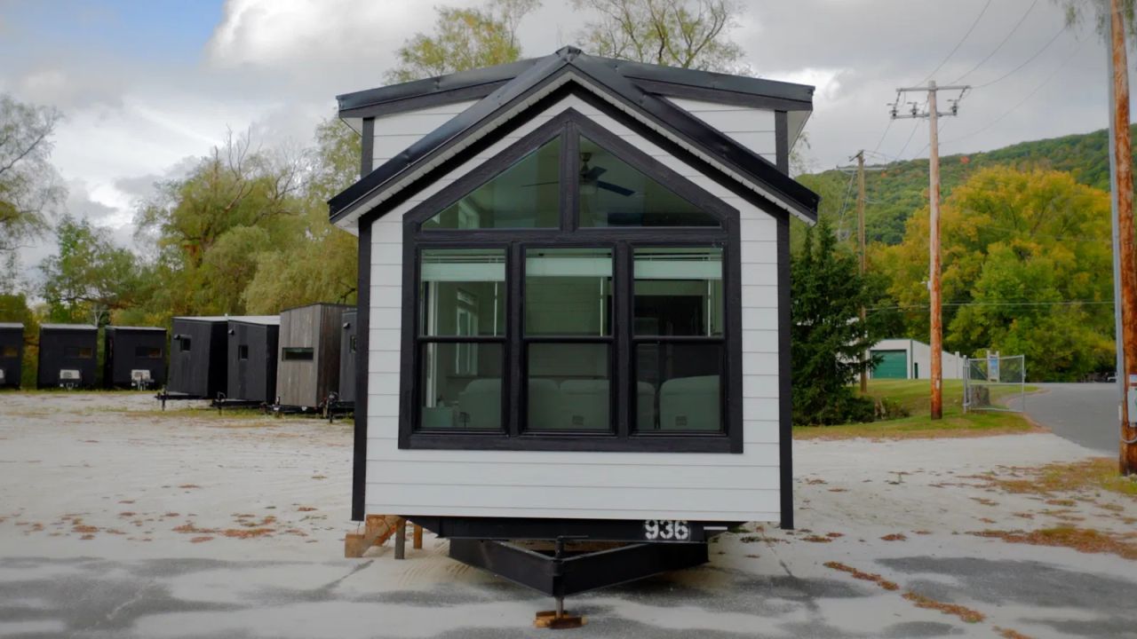 Exterior of Farmhouse Chalet tiny house