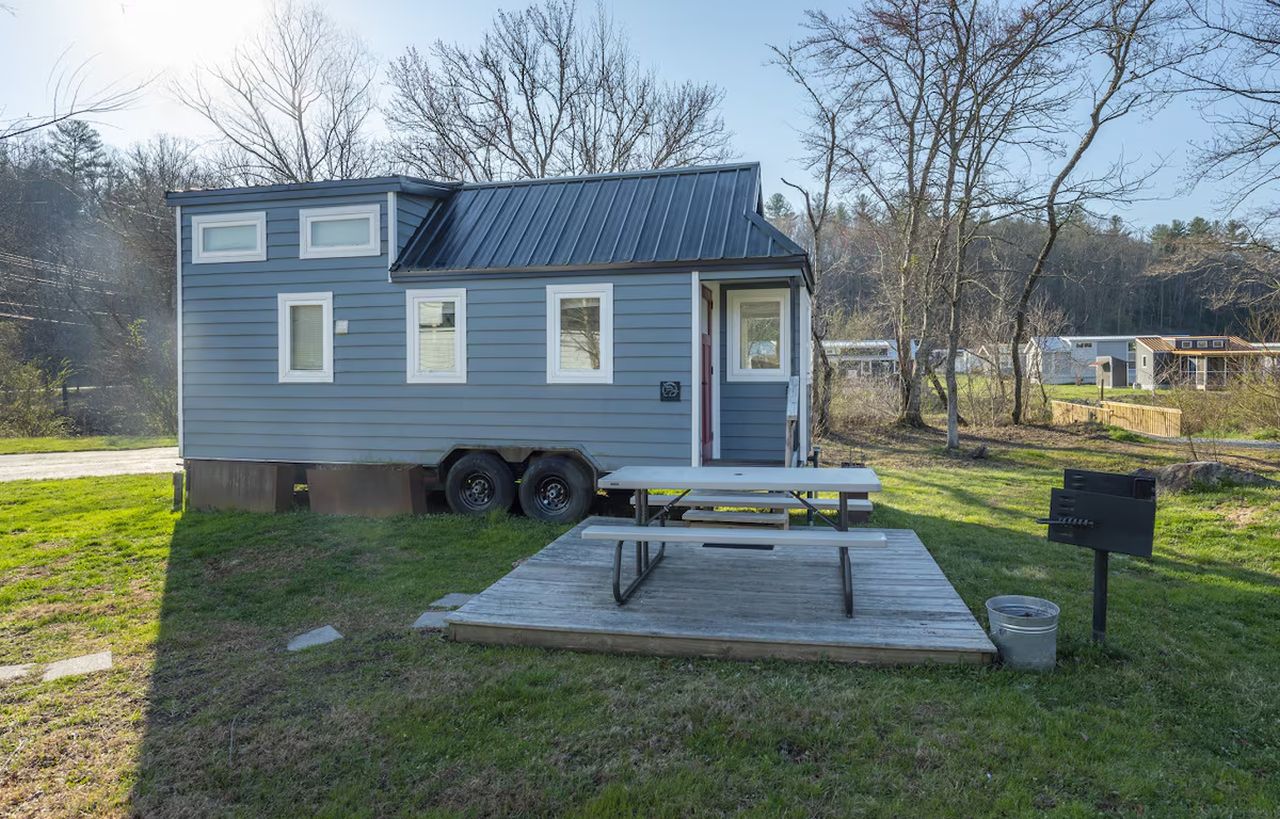 Exterior of Looking Glass Tiny House- 2