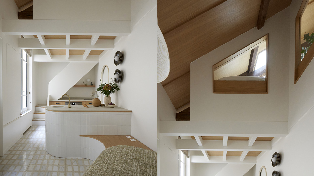 Studio IDA Transforms 20-Sqm Stable Into Cozy Tiny Home With Loft Bedroom