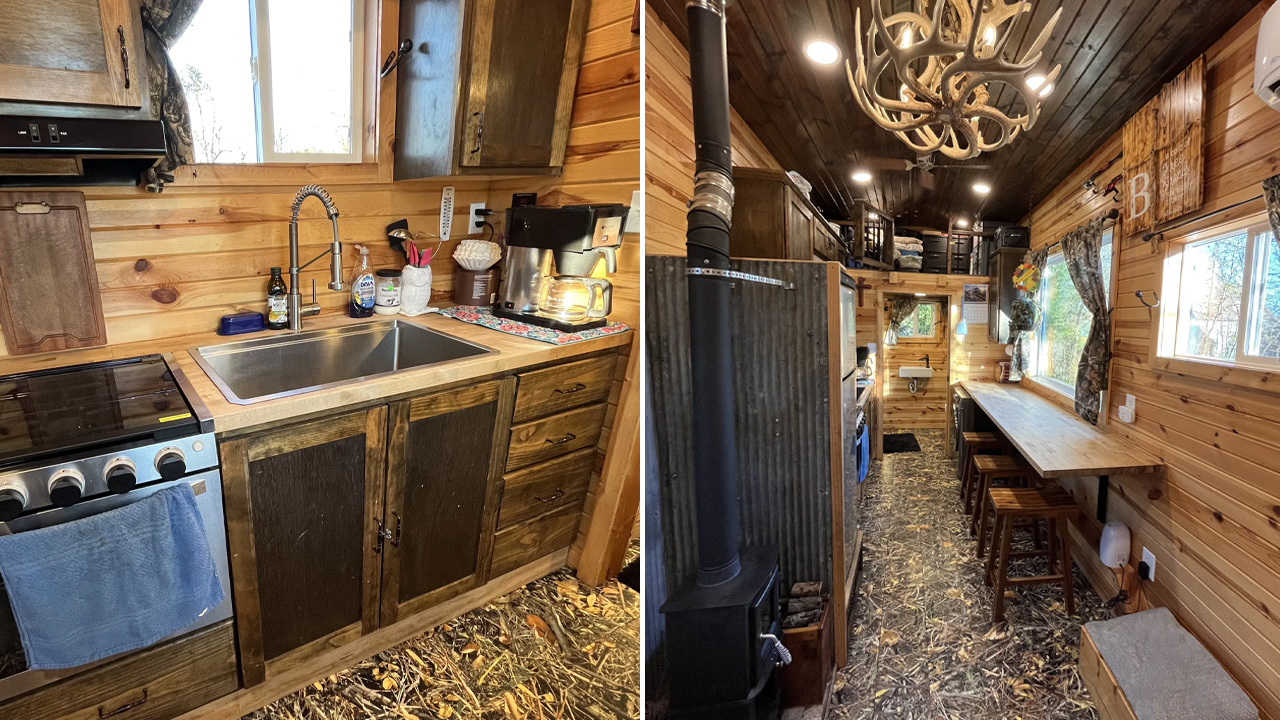 Interior of $69k Tiny House -1