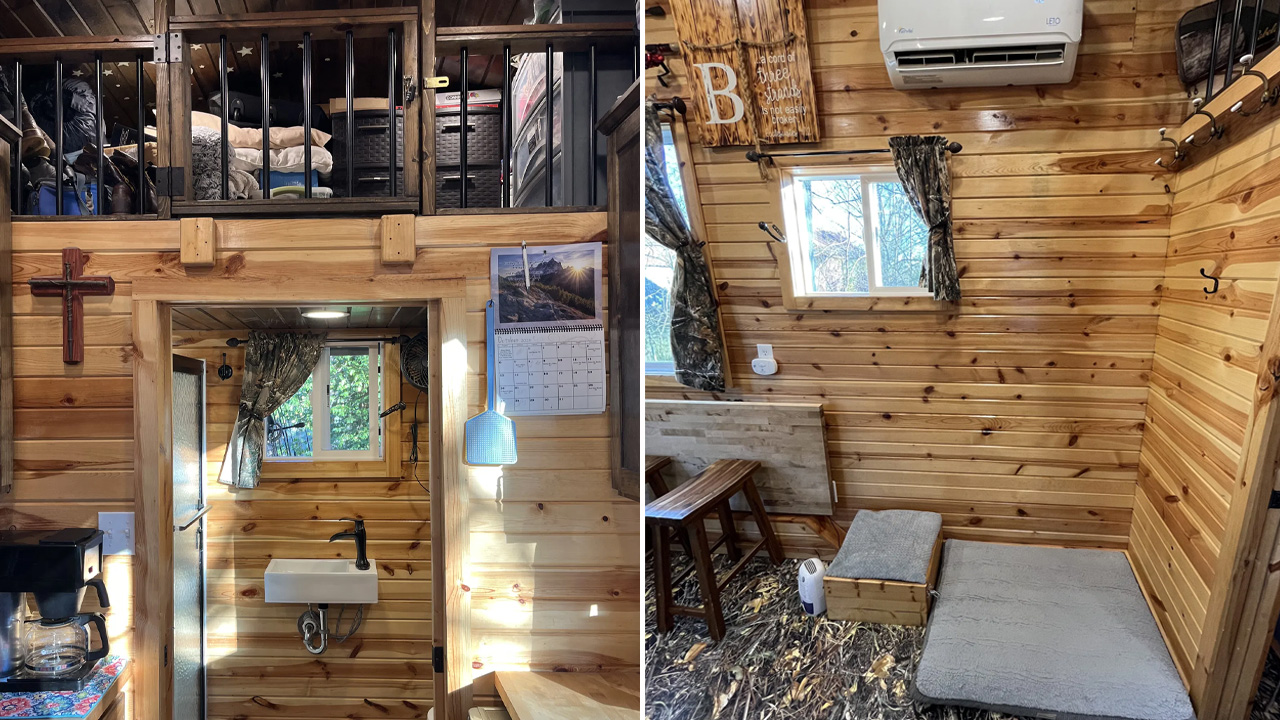 Interior of $69k Tiny House