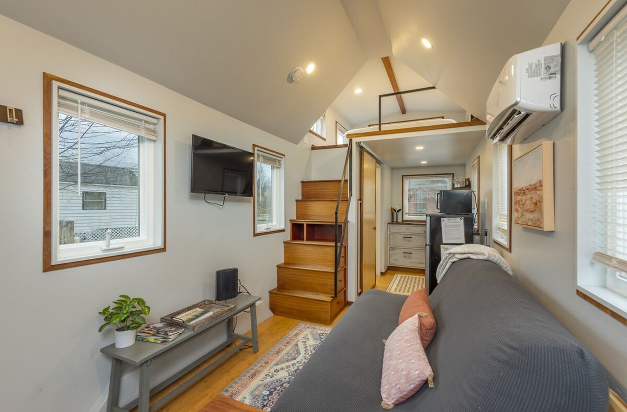 Interior of Looking Glass Tiny House- 2