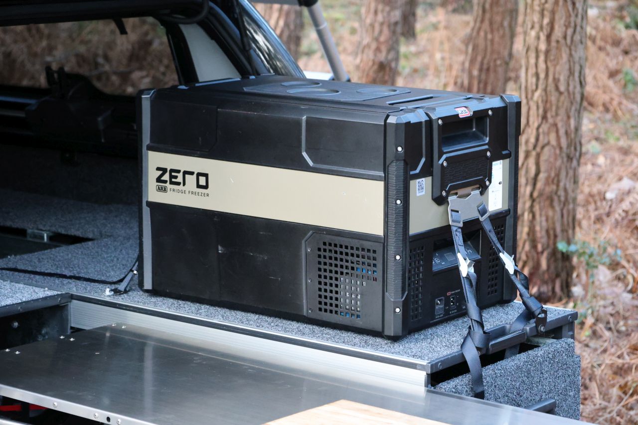 Isuzu UK Basecamp Camper with Rooftop Tent